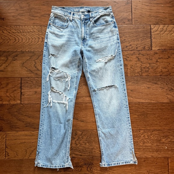 American Eagle Outfitters Denim - American Eagle Baggy Distressed Jeans | 2S | Y2K Grunge Vibes